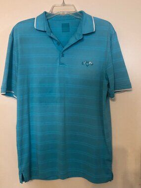 Callaway Turquoise Blue Golf Shirt